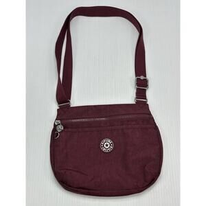 KIPLING Emmylou Plum Crossbody Shoulder ‎ Bag